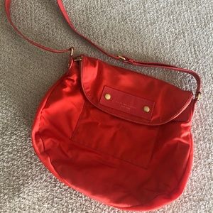 Marc Jacobs Classic Saddle Bag in Bright Orange